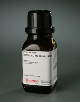 Диметилсульфоксид Pierce ™ (ДМСО), класс ЖХ-МС, 50 мл